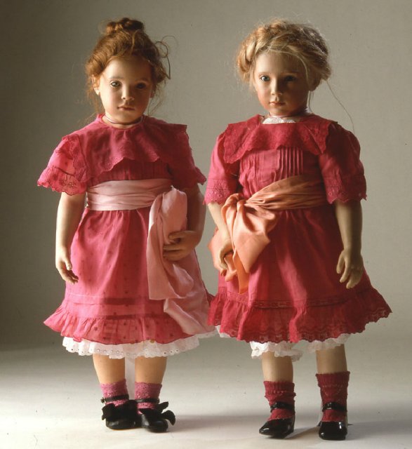 Лица из прошлого или милые барышни от немецкой художницы Sabine Ecshe