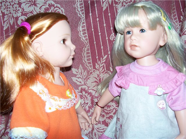 Весточка желанная - куколка Gotz (фото 7)