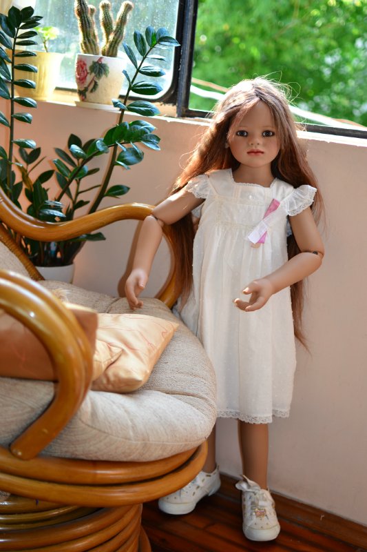 Наше новое платье. Ajescha (Аиша) от Annette Himstedt