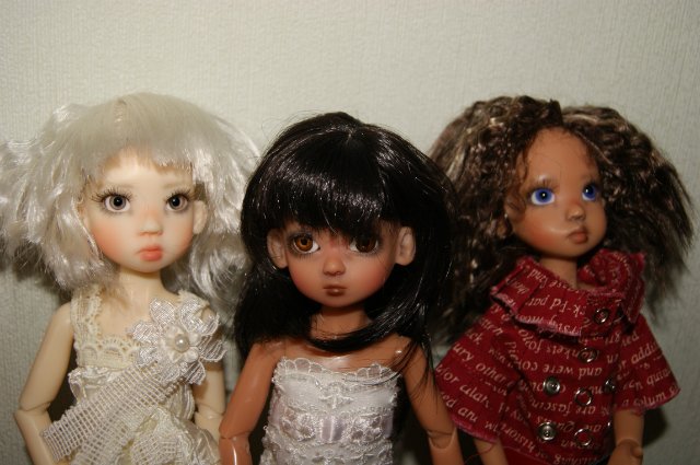 Мои малышки тиники - загорелые и беляночки от Kaye Wiggs и Sofi Lou