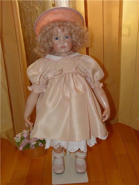 Девочки в соломенных шляпках.Анемона (Anemone) Хильдегард Гюнцель