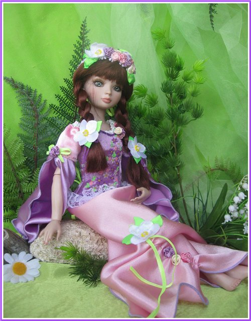 Немного сказки(фантазийные наряды для куколок LittleFee,PukiFee,MiniFee,Ellowyne)