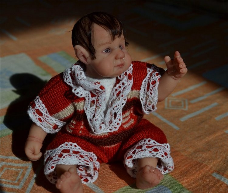 Маленький мужичек Айнон — Авторские куклы ручной работы: текстильные (фото 5)