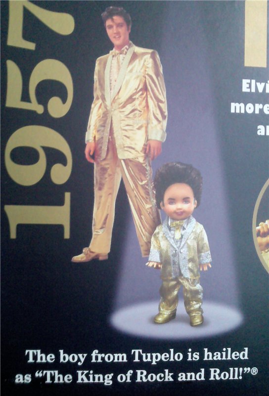 Король рок-н-ролла Элвис Пресли – воплощение в куклах – небольшое продолжение (фото 6)