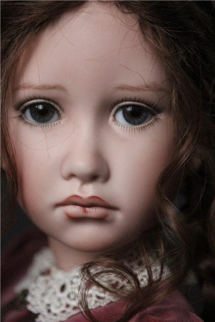 Фарфоровая кукла Белинда от Анджелы и Джона Баркер