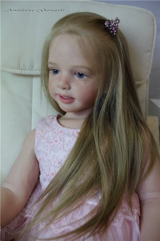 Святослава. Мой светлый ангел. Кукла реборн Анастасии Гангало (фото 8)