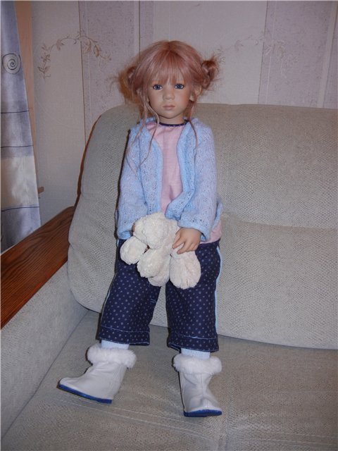 Моя нежная, грустная рыжулька Полинка (Pauline от Annette Himstedt, 2004) (фото 3)