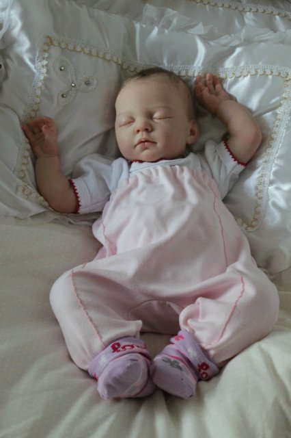 Весенний цветочек... Куколка реборн Виктории Вишни