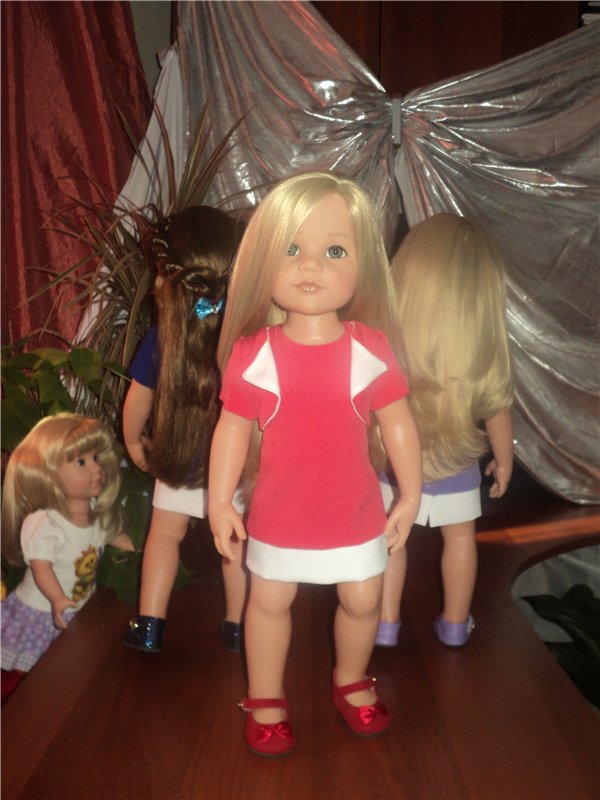 Девчушки любят наряжаться! Наряды для кукол Готц и не только