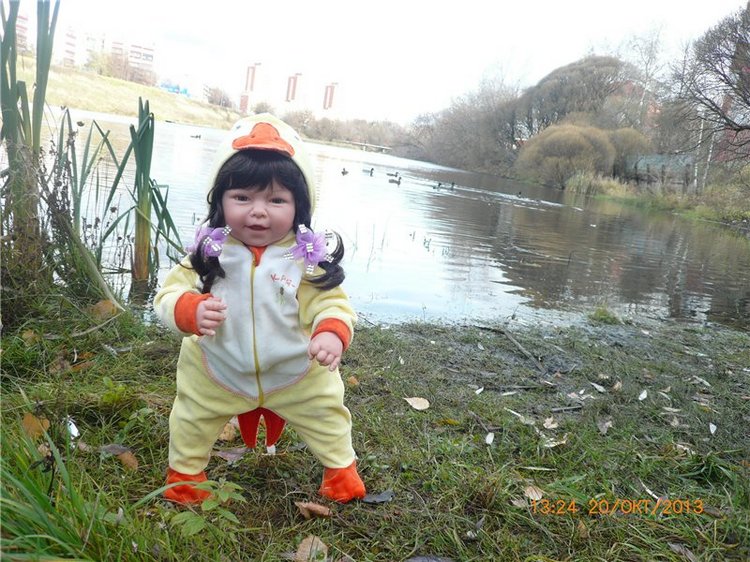 Мой милый утеночек! Лёля - кукла Ли Миддлетон (фото 9)