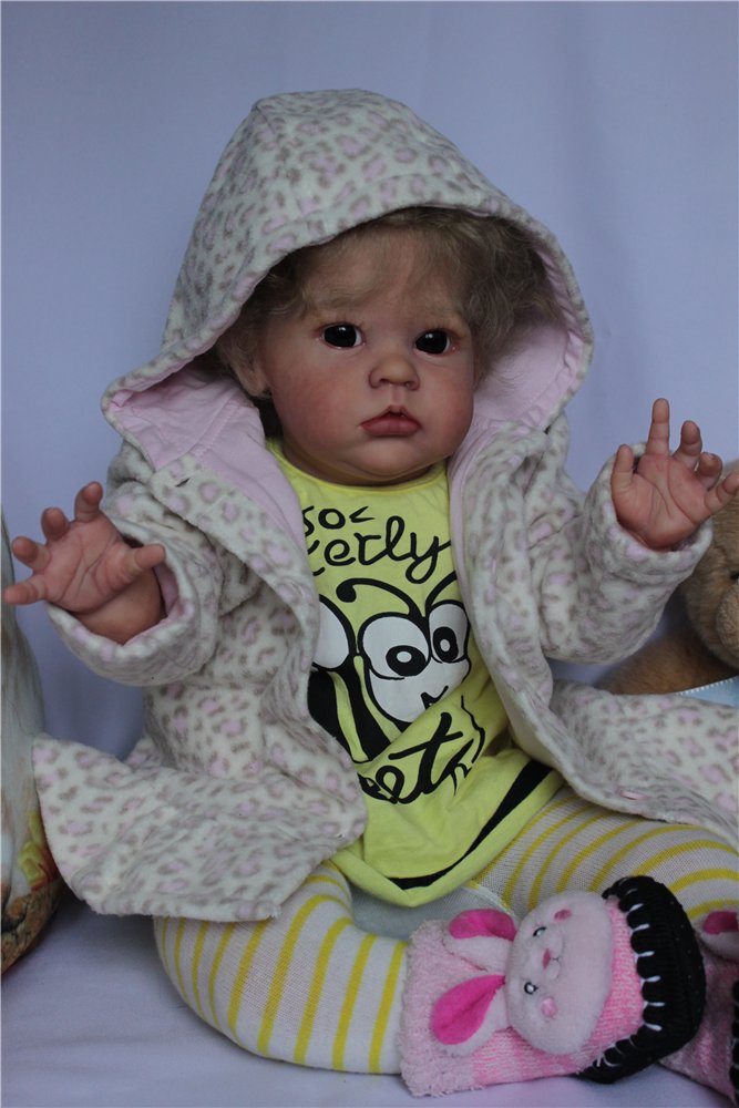 Блондинка Эллочка. Кукла реборн Светланы Преображенской (фото 4)