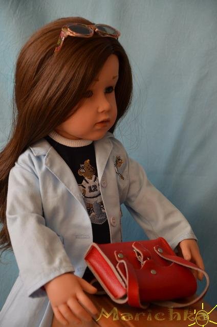 Клара и Изабель... или просто Снегурочки! Куклы Gotz