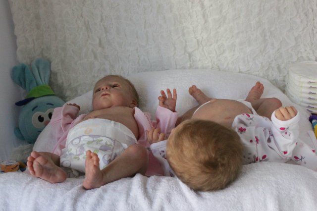 Ангелочки малыши... Куколки реборн Вишни Виктории (фото 6)