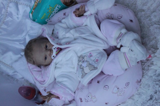 Детка Скарлет... Куколка реборн Виктории Вишни