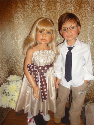 Скоро, скоро Новый год! Куклы Masterpiece doll (фото 5)