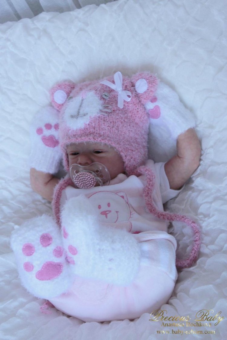 Мой маленький котёнок! Кукла реборн Анастасии Бочковой