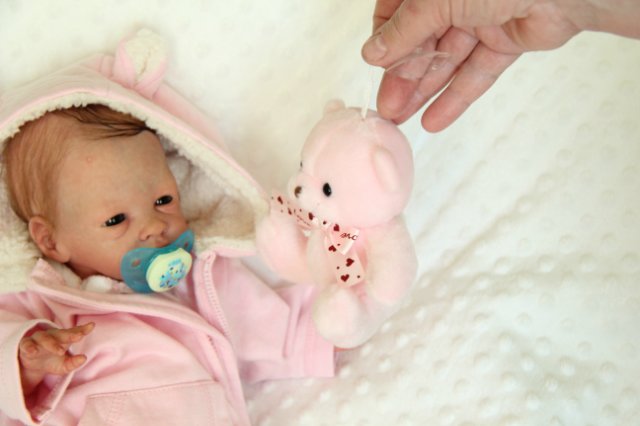 Крошка Мэгги. Кукла реборн Саутер Антонины