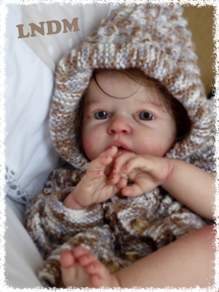 Любимый молд куклы реборн Ноа.Теперь с открытыми глазками (фото 10)