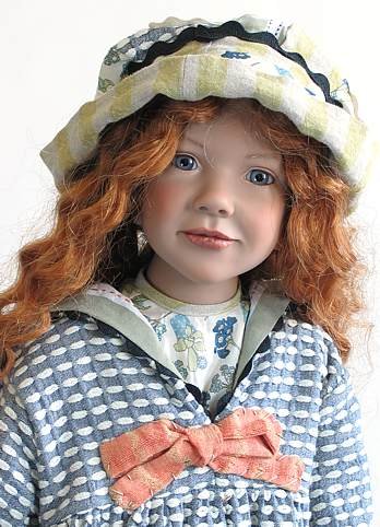 Зажги на моём лице солнце, моя рыжуля Энни. Коллекционная кукла