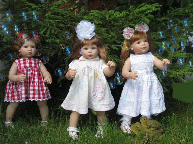 Мои лапушки на даче. Девчонки Мидлтошки на отдыхе