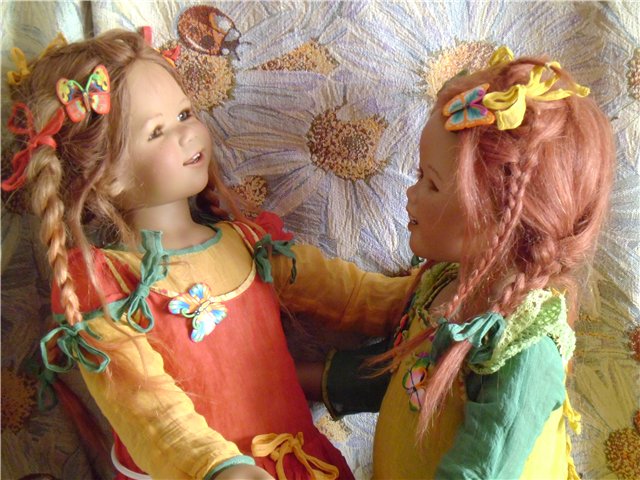 Осень - рыжая подружка... Tivi от Annette Himstedt 2008, Seasons Kinder