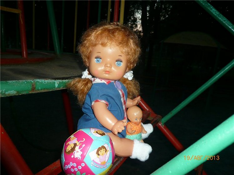 Анютка - наше винтажное солнышко! Кукла детства с "Кругозора"