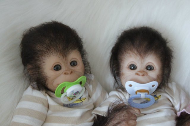Развеселая компания (или мини-зоопарк)! Куклы реборн Вишни Виктории (фото 3)