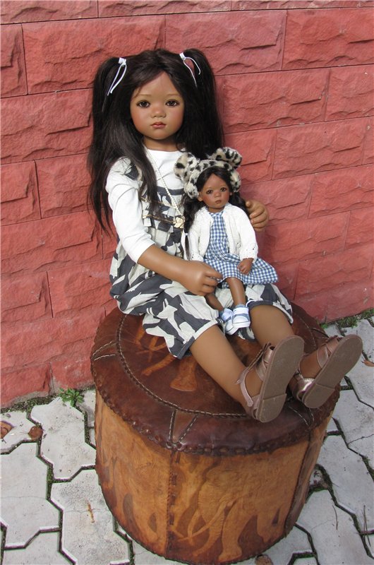 Вспоминая теплые дни. Полуденные танцы кукол Annette Himstedt