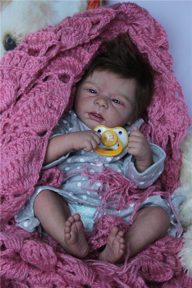 Маленькая девочка. Кукла реборн Светланы Преображенской (фото 8)