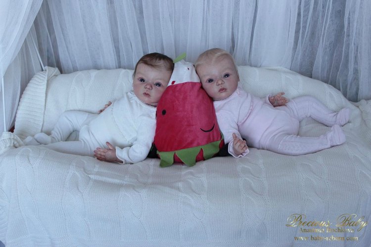 Мы двойняшки! Куклы реборн Анастасии Бочковой
