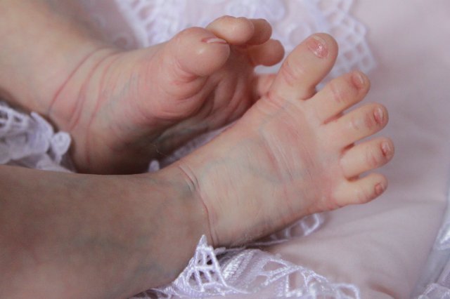 Спящая красавица Джульетта! Куколка реборн Виктории Вишни