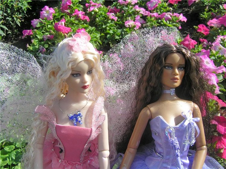 Фея и Принцесса на прогулке (Куклы Tonner Cami&Jonquil)