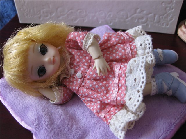 Моя малышка - шарнирная куколка БЖД