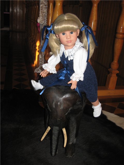 Золотая осень. Кукла Готц Симочка знакомится с Россией (фото 8)