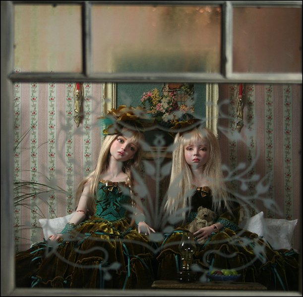 Чудо художница - Dale Zentner (dolls). Авторские куклы Дейл Зентнер