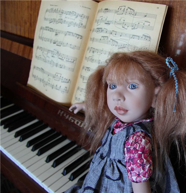 Мечтательница Trinette, коллекционная кукла Zwergnase (фото 10)