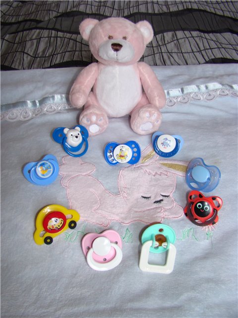 Коллекция пустышек