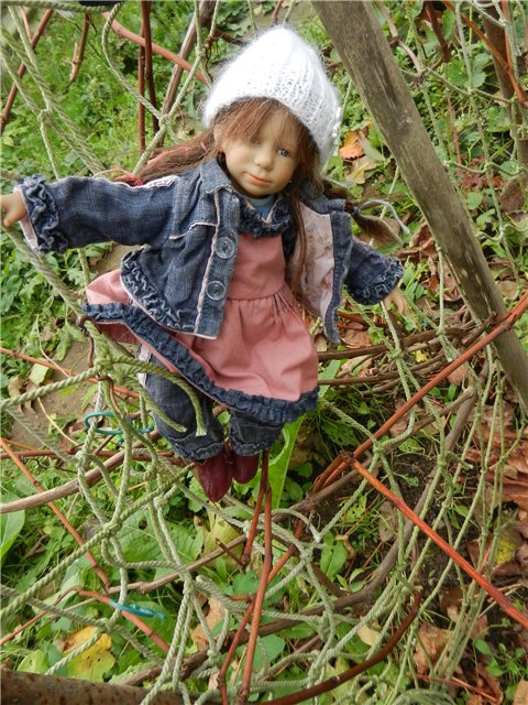 Мои крохотульки на природе. Клубные куколки от Аннет Химштед