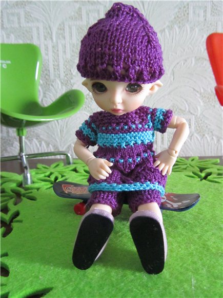 Нарядик для Мэгги, или вечерние забавы куклят (фото 4)