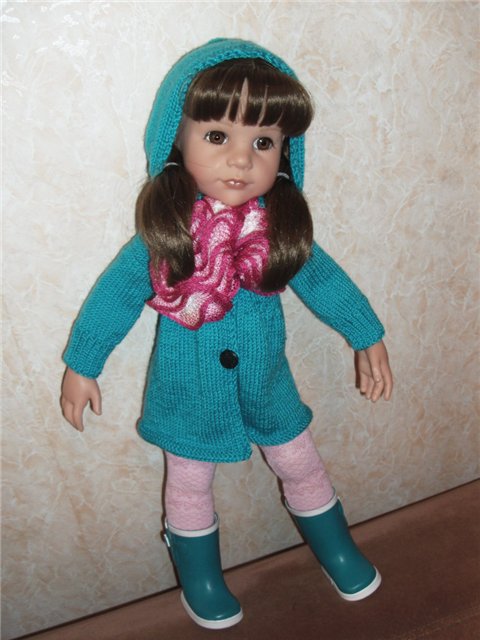 Наши обновы. Вязаная одежда для кукол (фото 8)