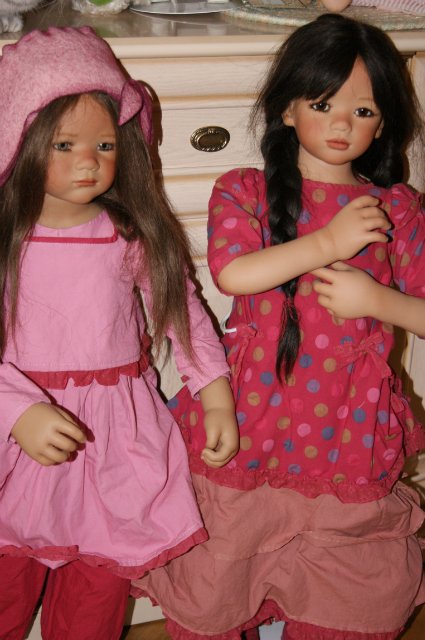 Самые желанные и любимые Anna Lu and Millina by Annete Himstedt коллекция 2008