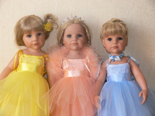 Три милых феечки Gotz — Одежда и обувь для кукол своими руками: фото