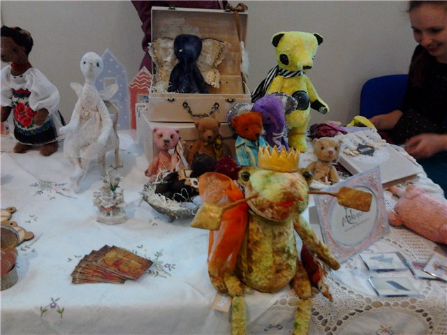 Выставка дизайнерских кукол и игрушек куклаЯ 2013