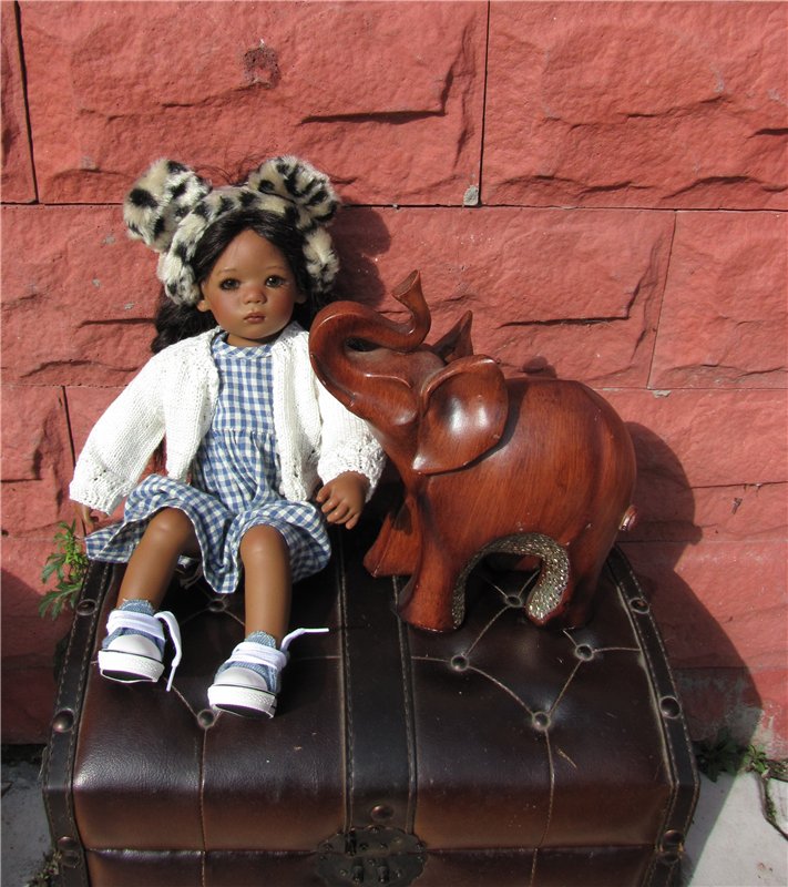 Вспоминая теплые дни. Полуденные танцы кукол Annette Himstedt