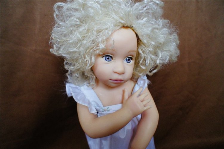 Коллекционная кукла "Малышка Ангел" от мастера Pamela Erff (из Резин, смола) (фото 3)