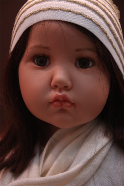 Hilderard Gunzel на выставке "Искусство куклы" в Гостином дворе