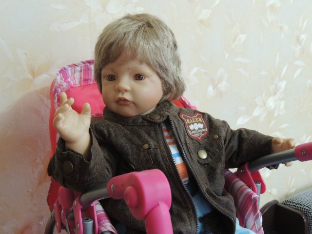 Сказка про Аиста. Куклы Bettine Klemm