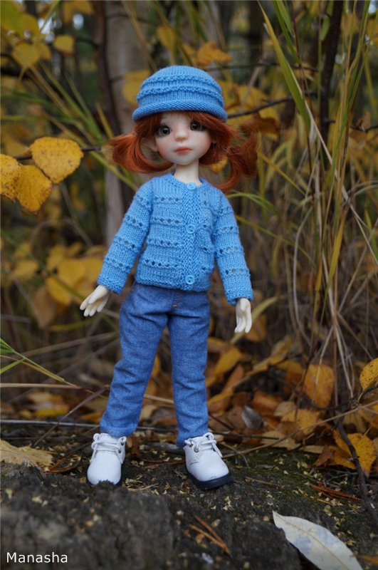 Прогулка по осеннему лесу. Nutmeg Elf от Kaye Wiggs