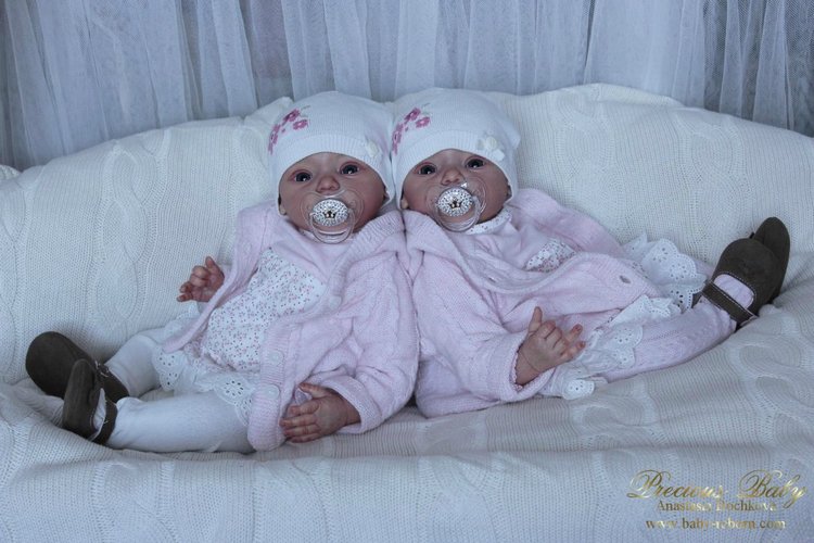 Мы двойняшки! Куклы реборн Анастасии Бочковой