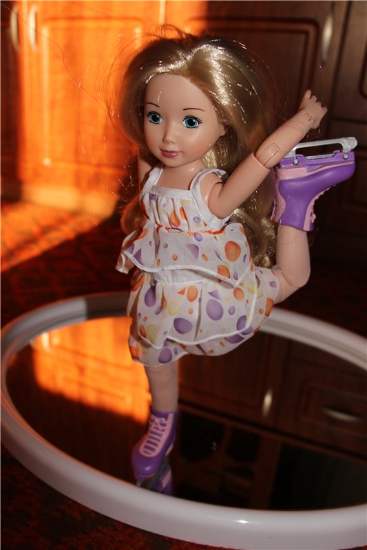 Фигурное катание — Куклы Jolina Zapf (Джолина): шарнирные балерины